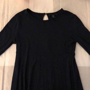 Cynthia Rowley dark blue cotton dress